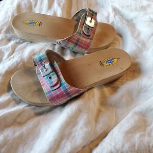 Dr. Scholl's The Original in Madras plaid, size 7